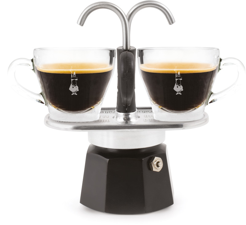 Bialetti Mini Express - Moka pot - 0,09 l - Edelstahl - Aluminium - 2 Tassen - 115 mm, Ansicht 2