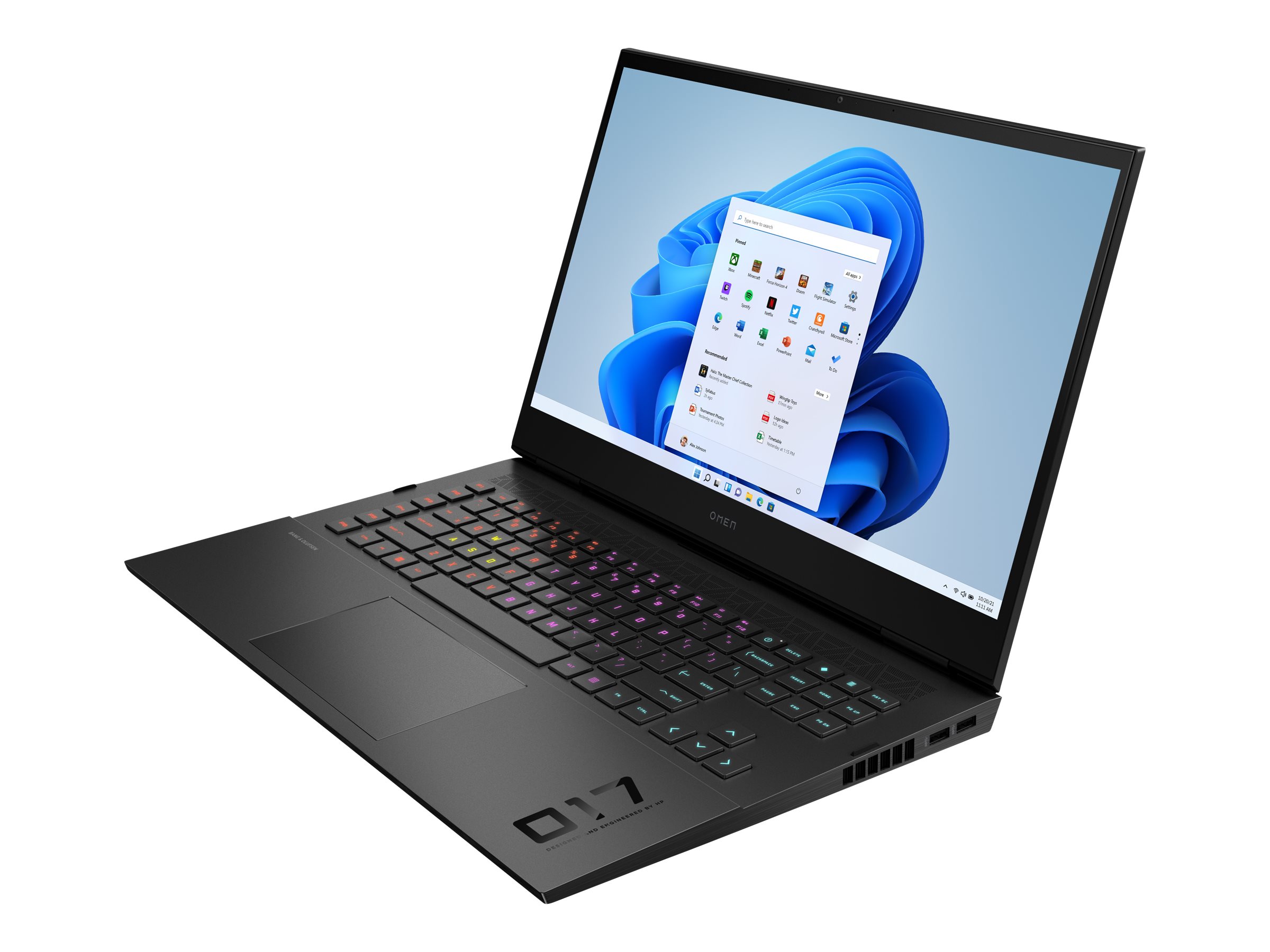HP OMEN by HP Laptop 17-cm2076ng - Intel Core i7 13700HX / 2.1 GHz - Win 11 Home - GeForce RTX 4070 - 32 GB RAM - 1 TB S