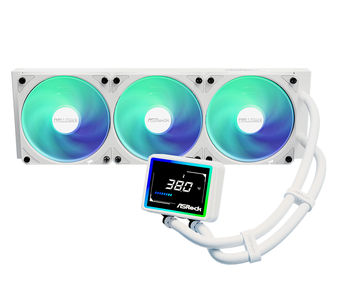 ASRock CPC Challenger 360 Digital ARGB White, Ansicht 3
