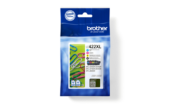 Brother LC422XL Multipack - 4er-Pack - Hohe Ergiebigkeit, Ansicht 2