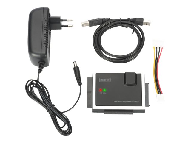 DIGITUS DA-70148-4 - Speicher-Controller - 2.5", 3.5" (6.4 cm, 8.9 cm) - ATA-133 / SATA 3Gb/s - USB 2.0