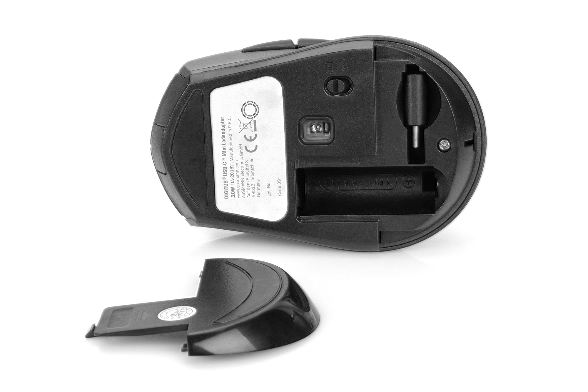 DIGITUS Wireless Optical Mouse, 6 Tasten, 1600 dpi, Ansicht 3