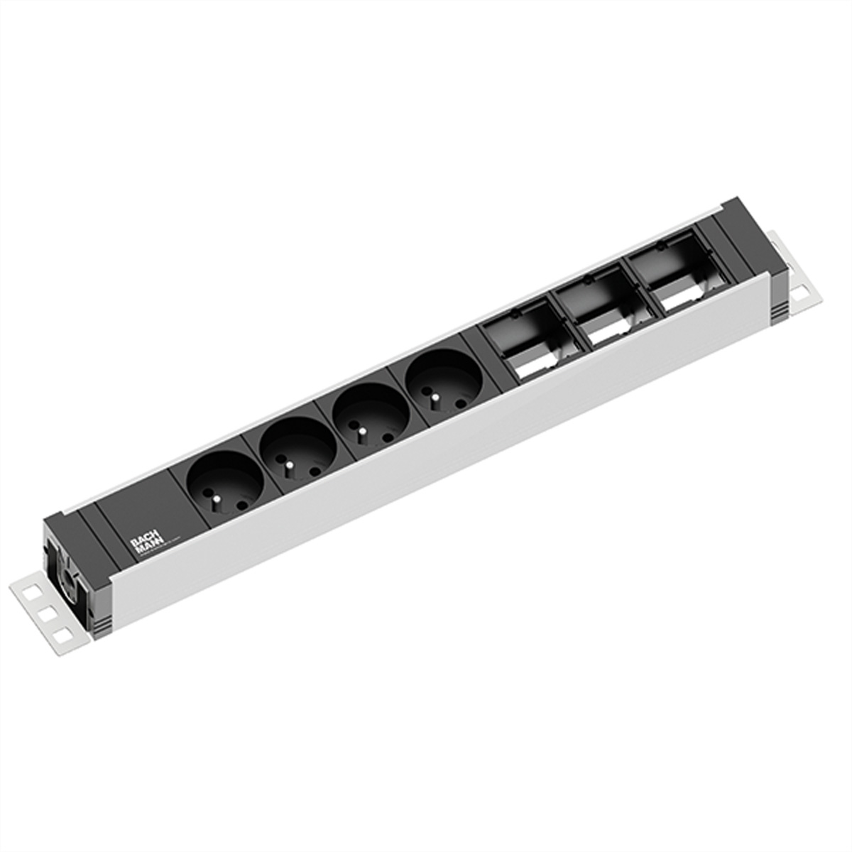 Bachmann Universal 4xUTE 3xABD 922.082KS Strom 3m Schuko, Ansicht 2