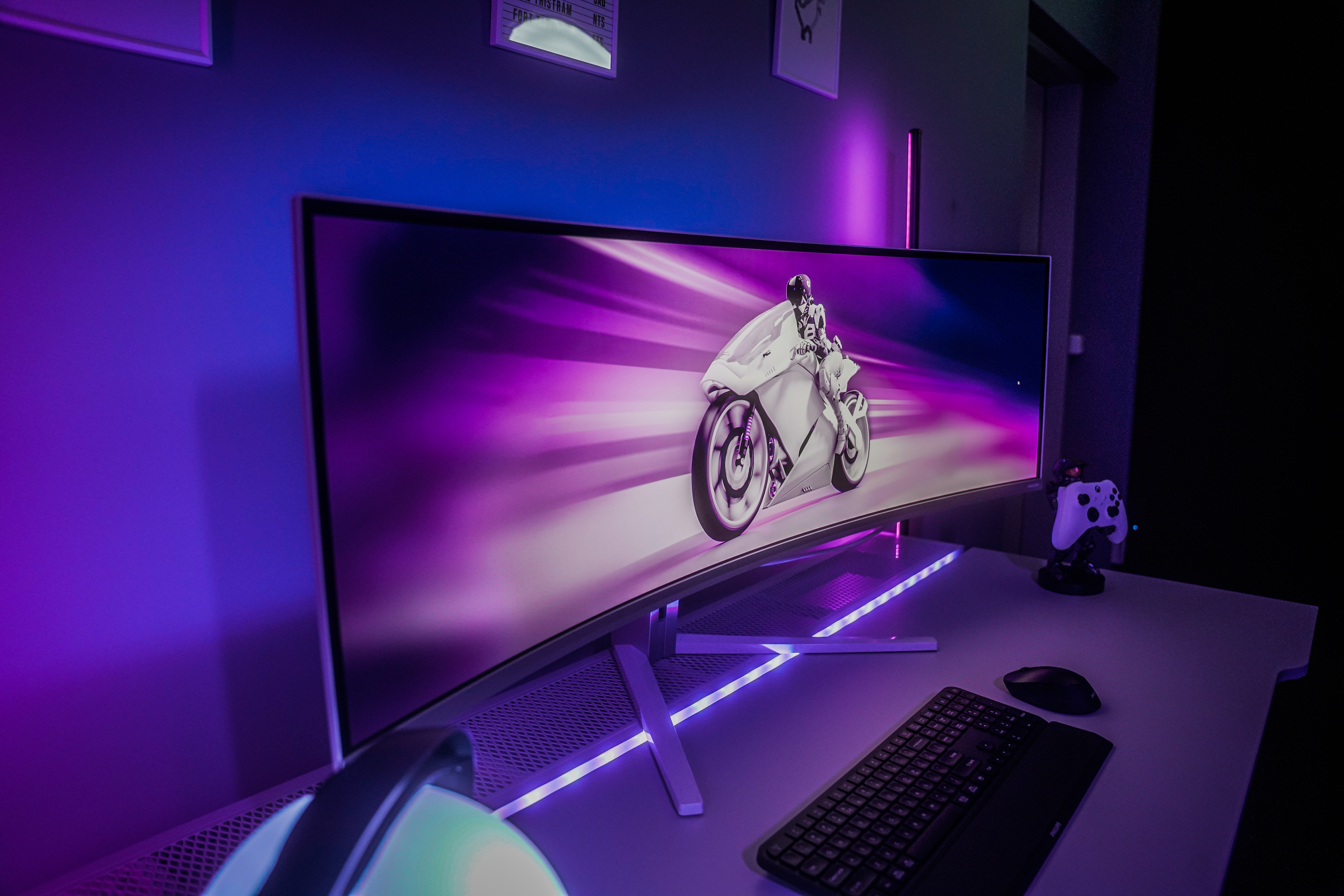 Philips Evnia 49M2C8900 - Evnia 8000 Series - OLED-Monitor - Gaming - gebogen - 124.5 cm (49), Ansicht 2