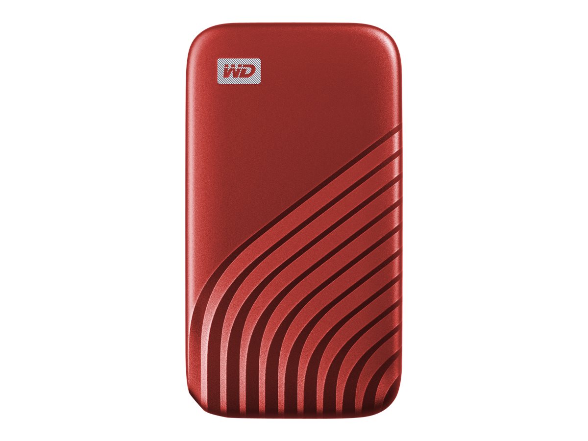 WD My Passport SSD WDBAGF0010BRD - SSD - verschlüsselt - 1 TB - extern (tragbar), Ansicht 5