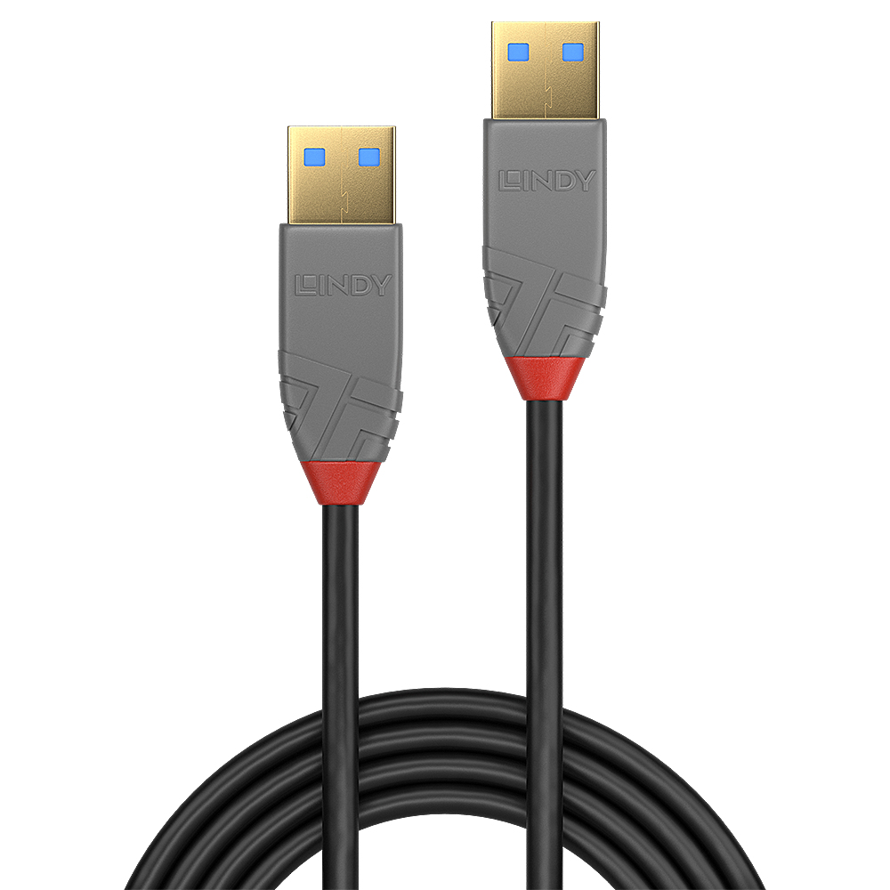 Lindy Anthra Line - USB-Kabel - USB Typ A (M), Ansicht 2