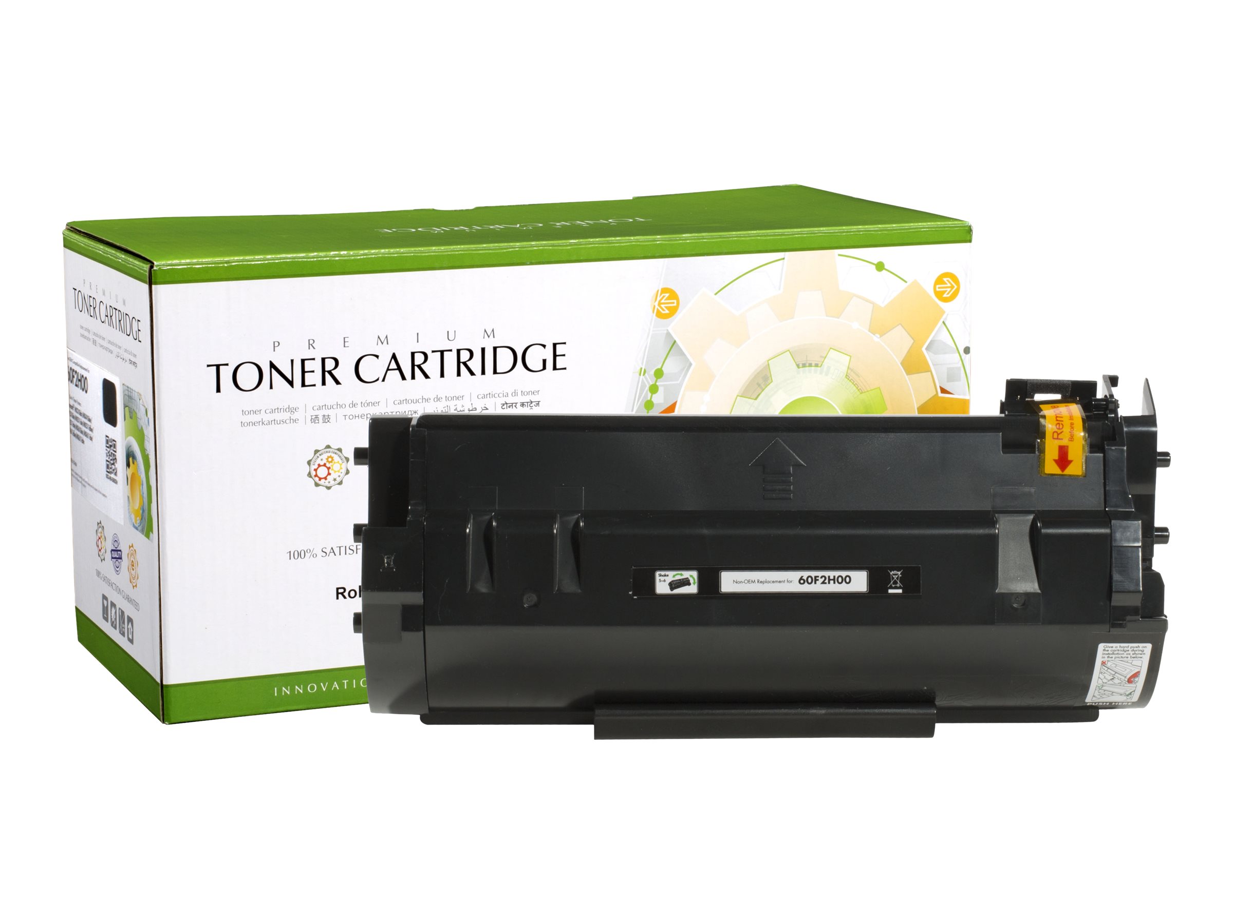Static Control Schwarz - kompatibel - Tonerpatrone (Alternative zu: Lexmark 60F2H00)
