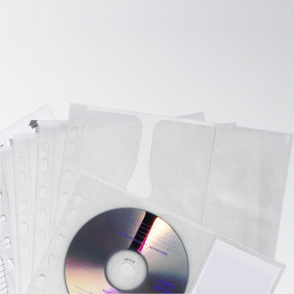 Durable CD-Umschläge - Kapazität: 4 CD/DVD, Ansicht 2