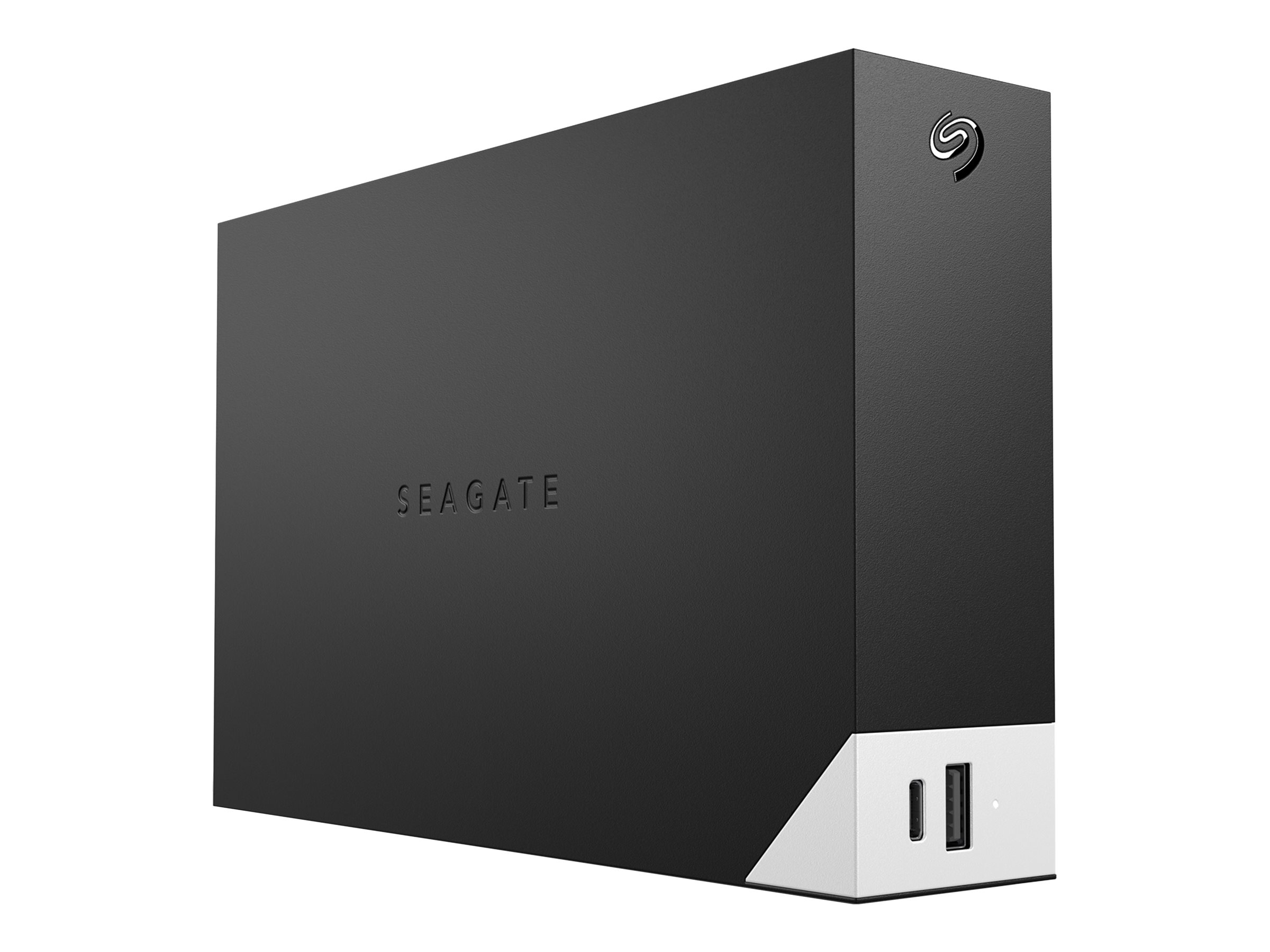 Seagate One Touch with hub STLC8000400 - Festplatte - 8 TB - extern (Stationär) - USB 3.0 - Schwarz