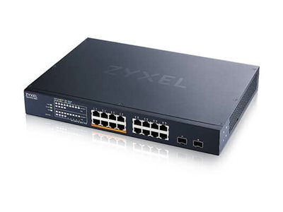 ZyXEL XMG1915 Series XMG1915-18EP - Switch - verwaltet, NebulaFLEX Cloud - L3 Lite - Smart - 8 x 100/1000/2.5G (PoE++)