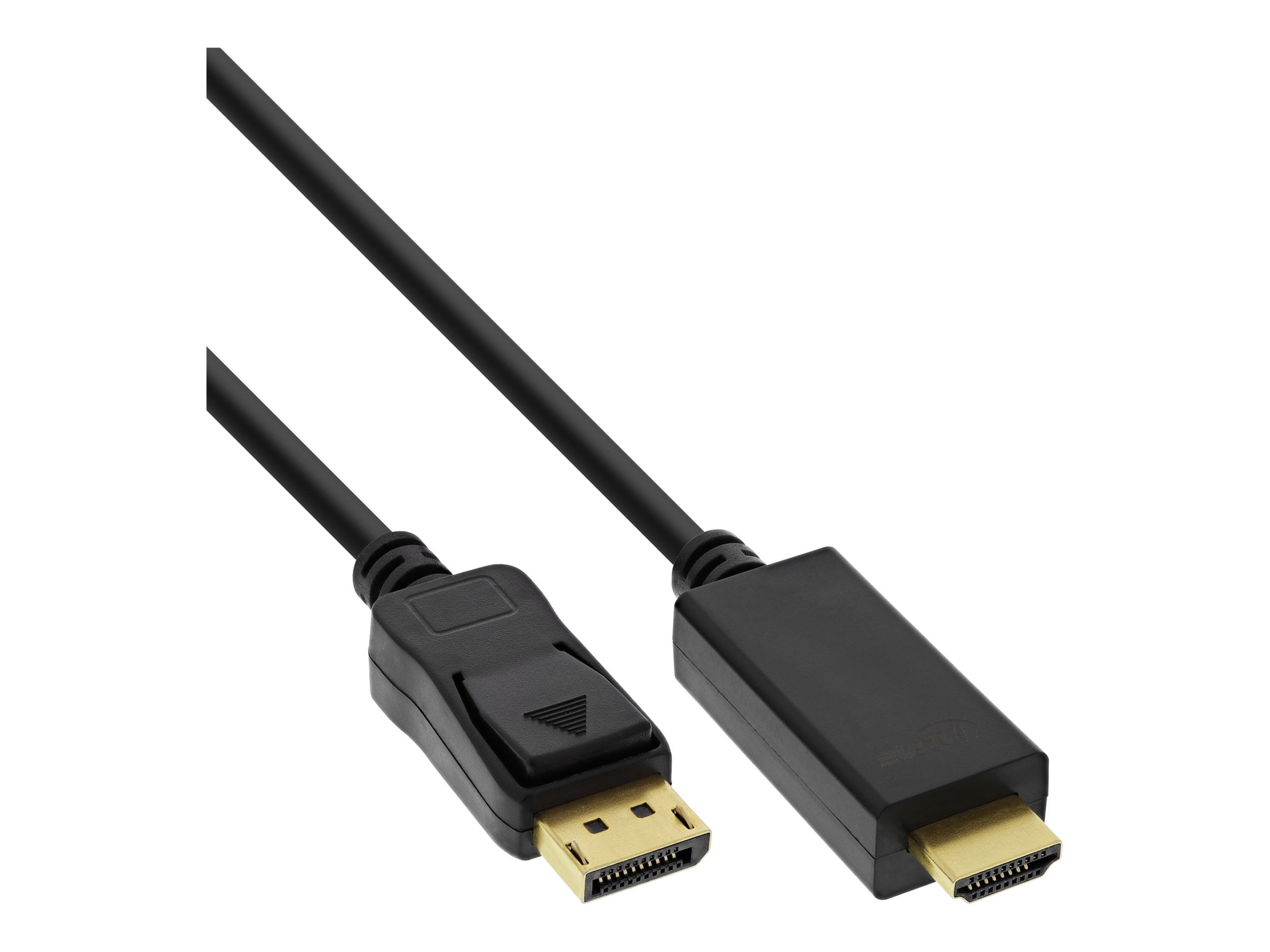InLine DisplayPort zu HDMI Konverter Kabel - 4K60Hz - schwarz - 05m