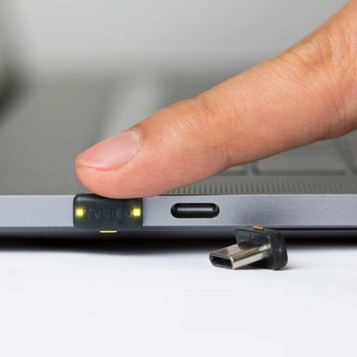 YUBICO YubiKey 5C Nano - USB-Sicherheitsschlüssel, Ansicht 3