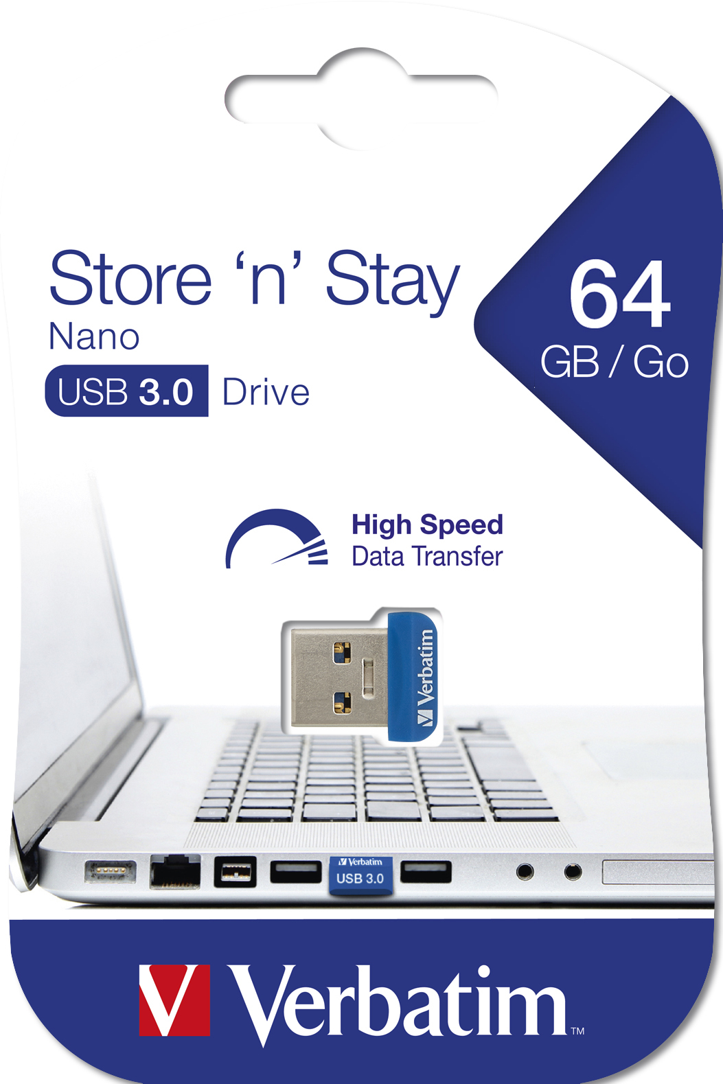 Verbatim Store 'n' Stay NANO - USB-Flash-Laufwerk, Ansicht 2