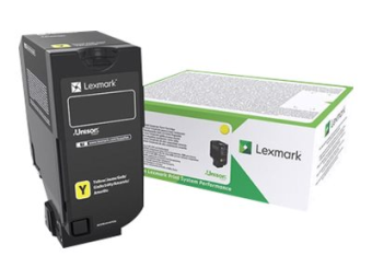 Lexmark Hohe Ergiebigkeit - Gelb - original