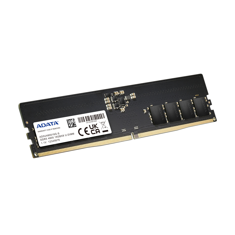 ADATA DDR5 - Modul - 16 GB - DIMM 288-PIN - 4800 MT/s / PC5-38400, Ansicht 4