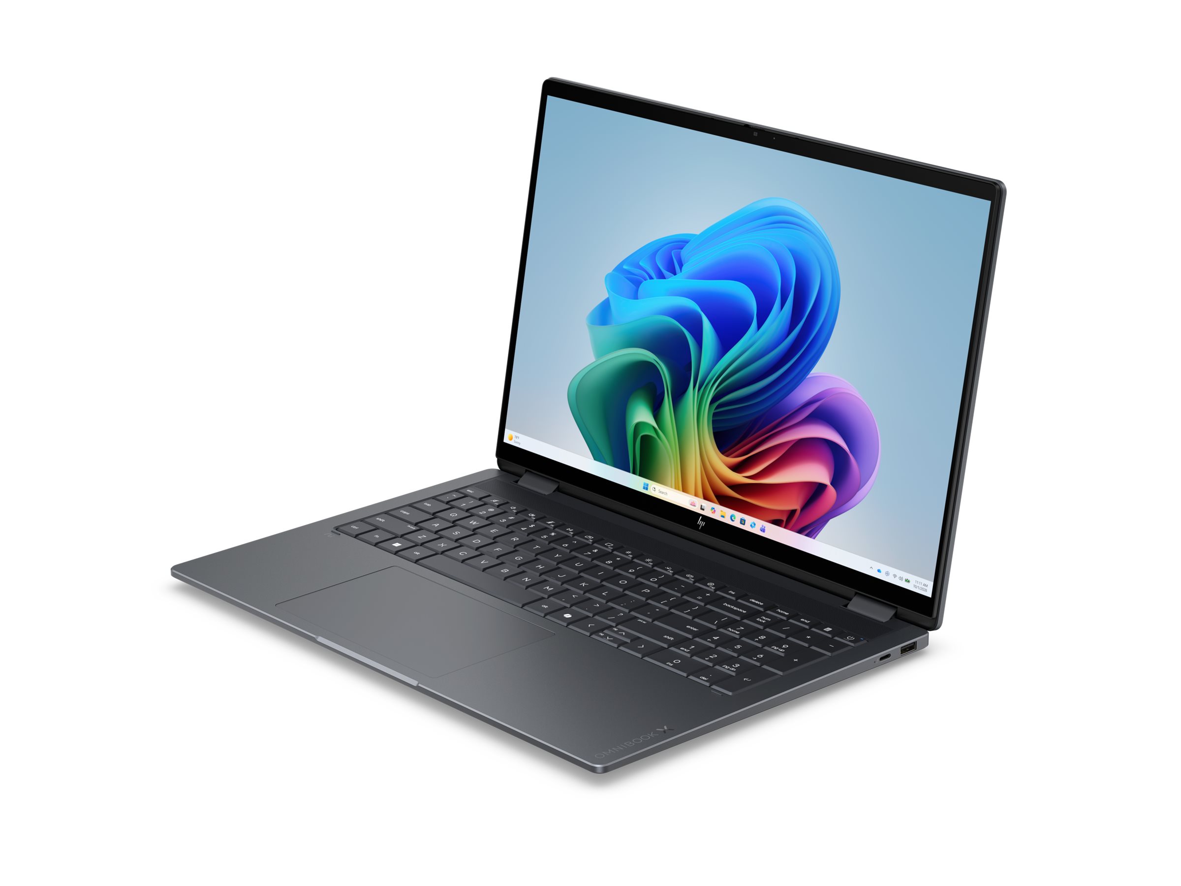 HP OmniBook X Flip Next Gen Laptop 16-cb0073ngx - Flip-Design - Intel Core Ultra 7 355 - Win 11 Home - Intel Graphics - 24 GB RAM - 1 TB SSD NVMe - 40.6 cm (16")