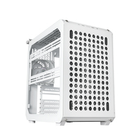 Cooler Master Qube 500 FLATPACK - Black & White Edition - mid tower - E-ATX - Seitenteil mit Fenster (gehärtetes Glas)