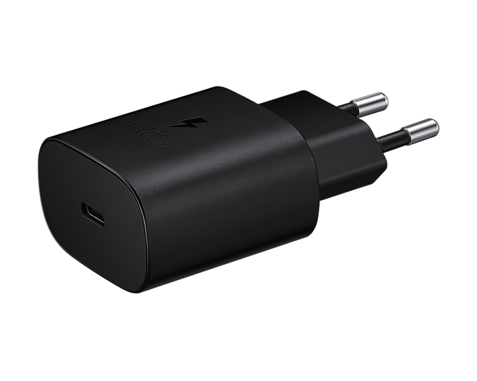 Samsung EP-TA800 - Netzteil - 25 Watt - 3 A - SFC (24 pin USB-C) - Schwarz, Ansicht 3