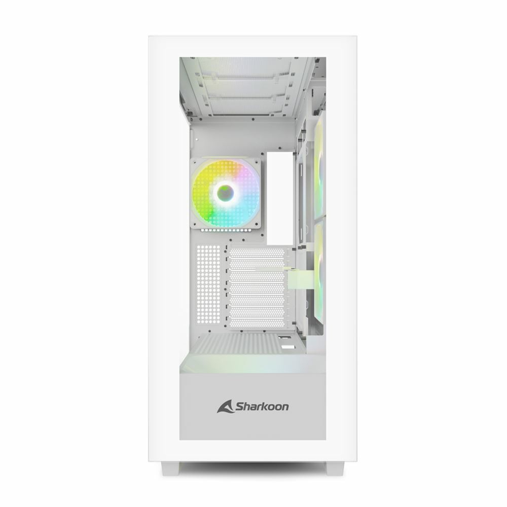 Sharkoon Rebel C60 White RGB ATX, Ansicht 3