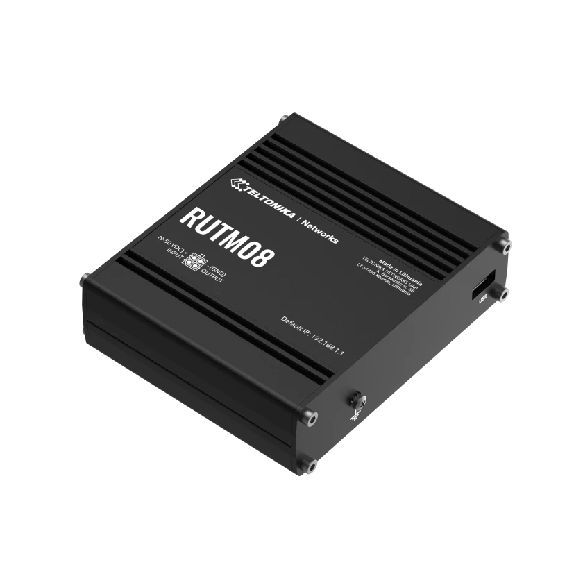 Teltonika · Router· RUTM08· Ethernet - Router - 1 Gbps, Ansicht 4