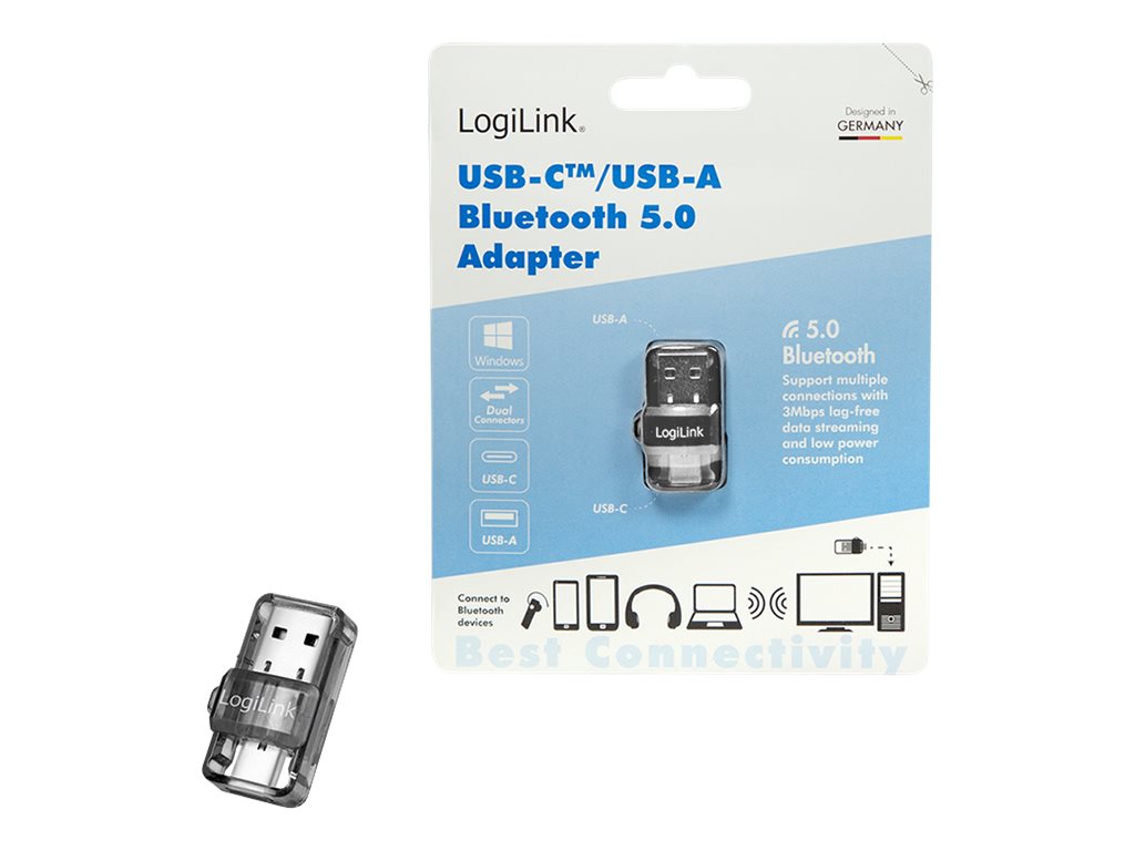 LogiLink Netzwerkadapter - USB-C 3.2 / USB-A