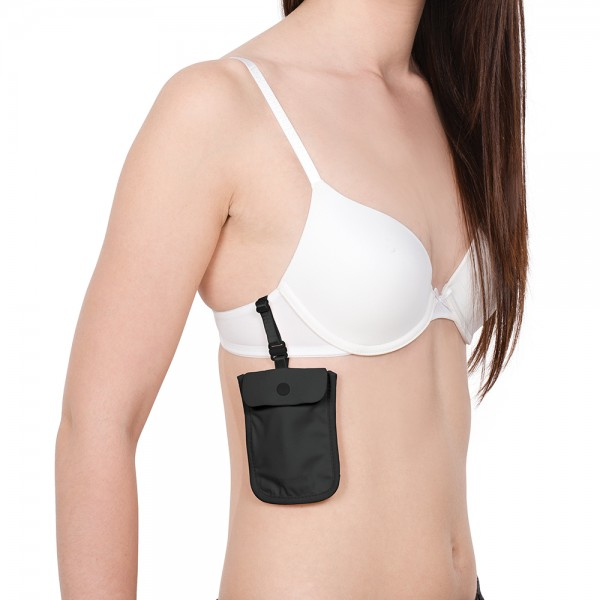 Pacsafe Coversafe S25 - Schwarz - Nylon - Spandex - BRA - 12 g - 90 mm - 110 mm, Ansicht 2