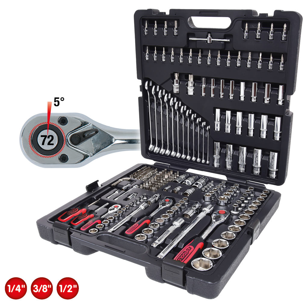 KS TOOLS CHROMEplus - Werkzeugset - 216 Stücke, Ansicht 2