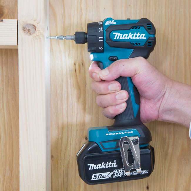 Makita DDF083Z - Handbohrmaschine - 3,6 cm - 1,3 cm - 500 RPM - 1700 RPM - 23 Nm, Ansicht 3