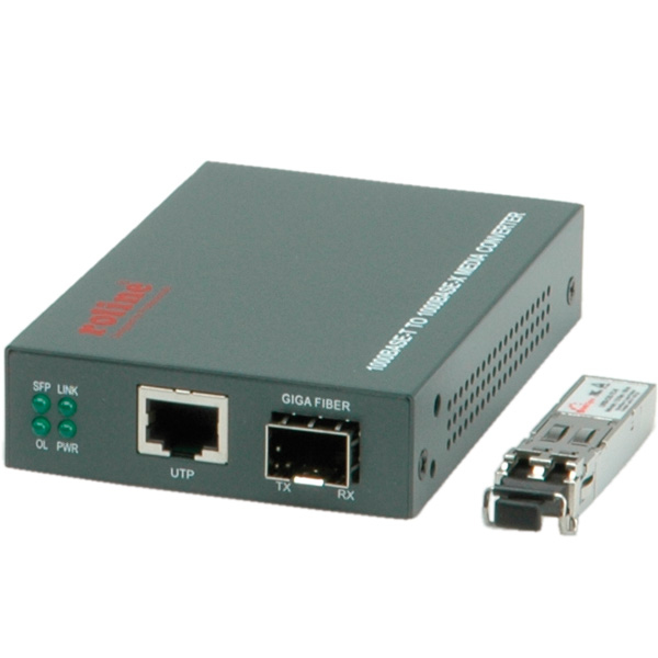 ROLINE RC1000SX/LC - Medienkonverter - GigE - 1000Base-SX, 1000Base-T, Ansicht 3