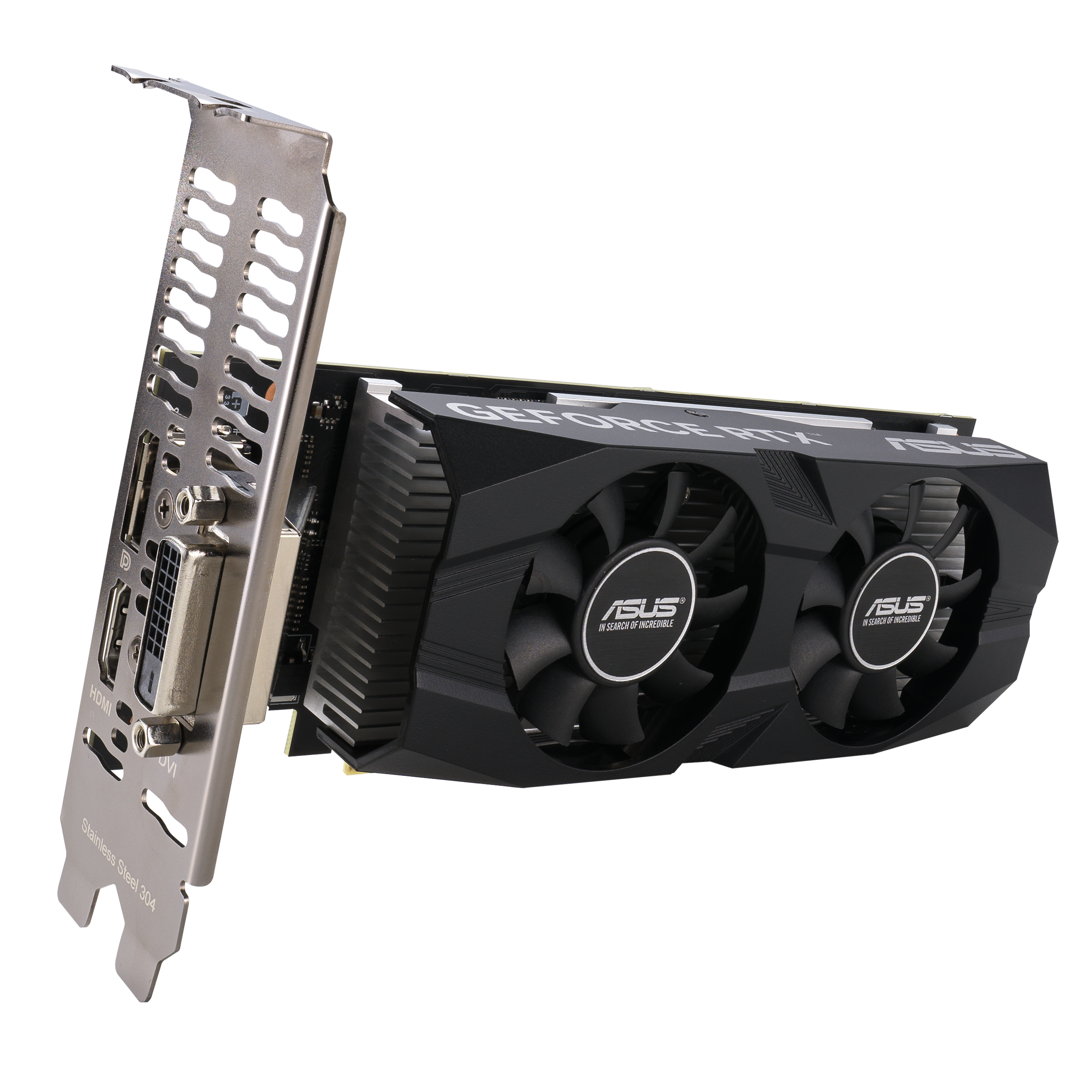 ASUS VGA Asus RTX3050 6GB O6G LP BRK - 6.144 MB, Ansicht 2