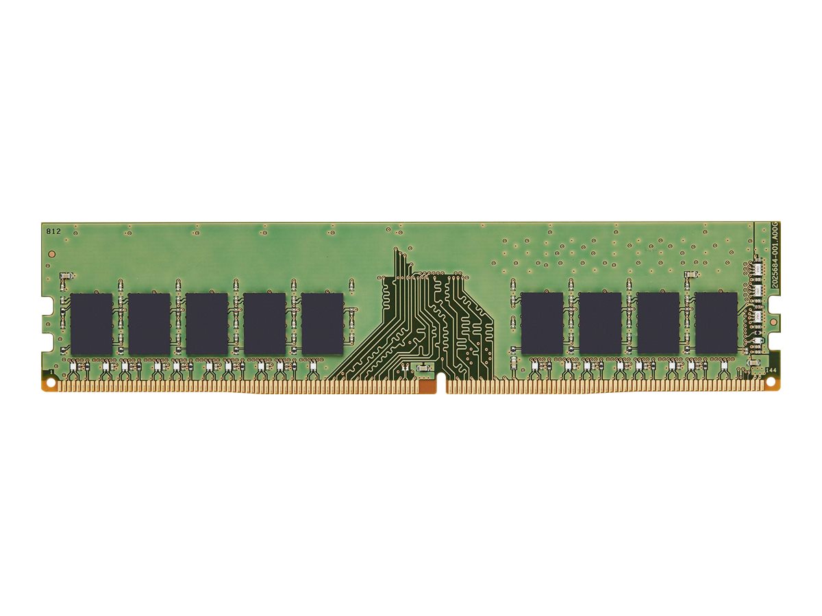 Kingston Server Premier - DDR4 - Modul - 8 GB - DIMM 288-PIN - 3200 MHz / PC4-25600 - CL22 - 1.2 V - ungepuffert - ECC