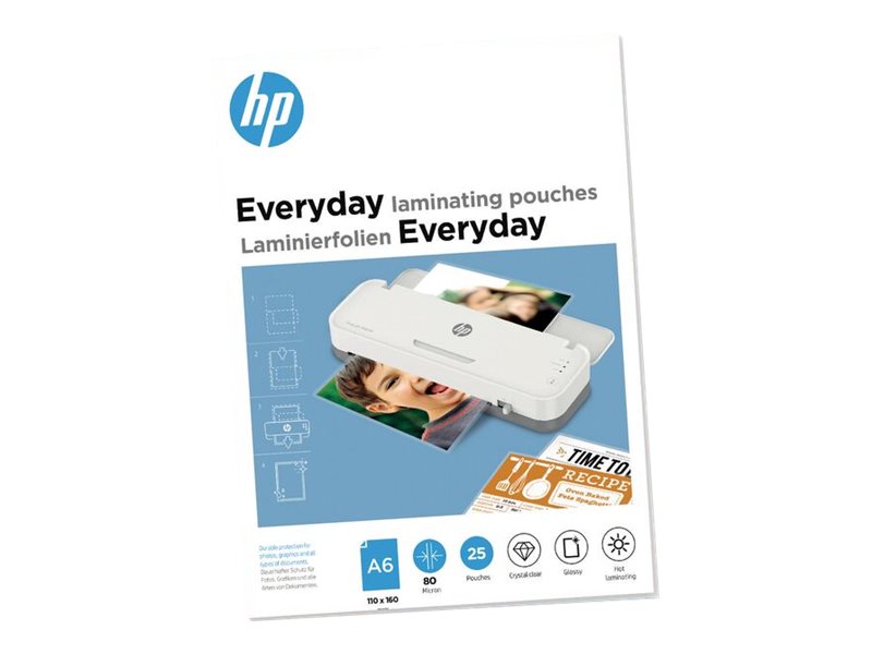 Hewlett Packard (HP) HP Everyday Laminierfolien A6 80 Micron 25stk