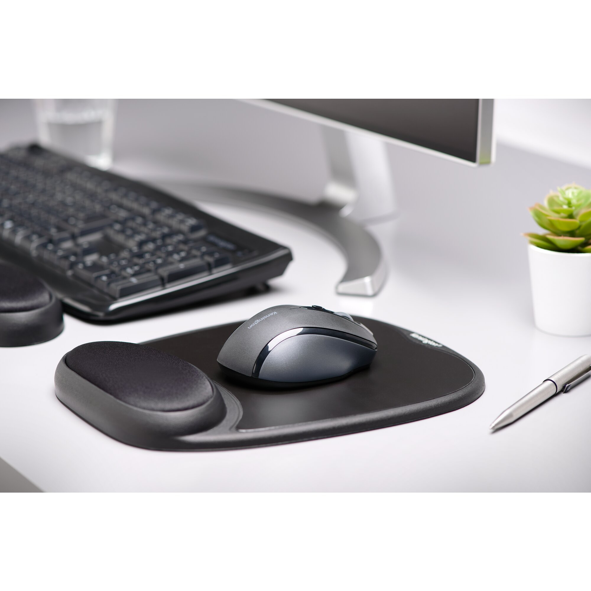Kensington Gel Mouse Rest - Mauspad mit Handgelenkpolsterkissen, Ansicht 4