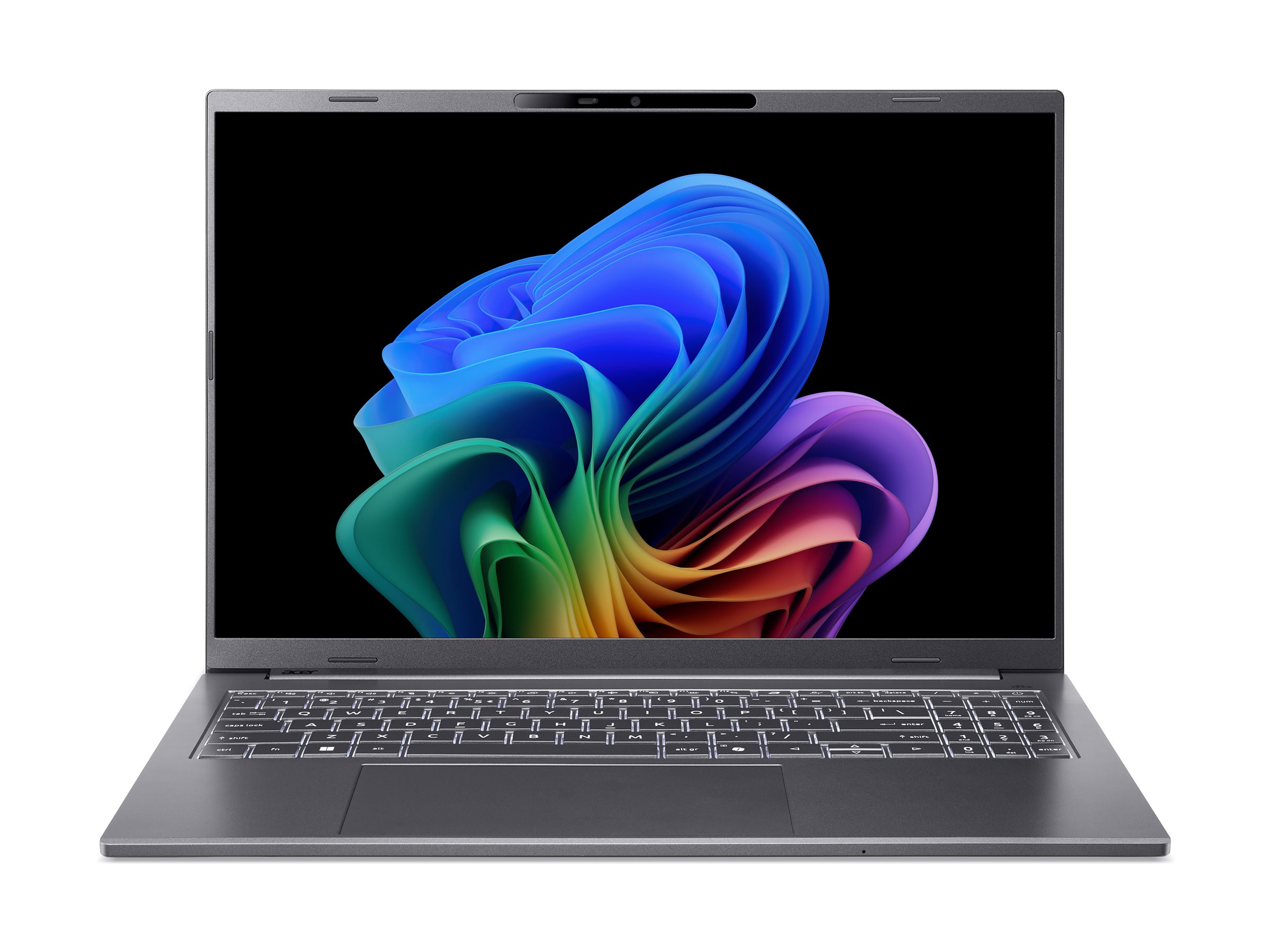 Acer Aspire 16 AI A16-52M - 180°-Scharnierdesign - Intel Core Ultra 7 258V / 2.2 GHz - Win 11 Home - Intel Arc Graphics 140V - 32 GB RAM - 1.024 TB SSD NVMe - 40.6 cm (16")