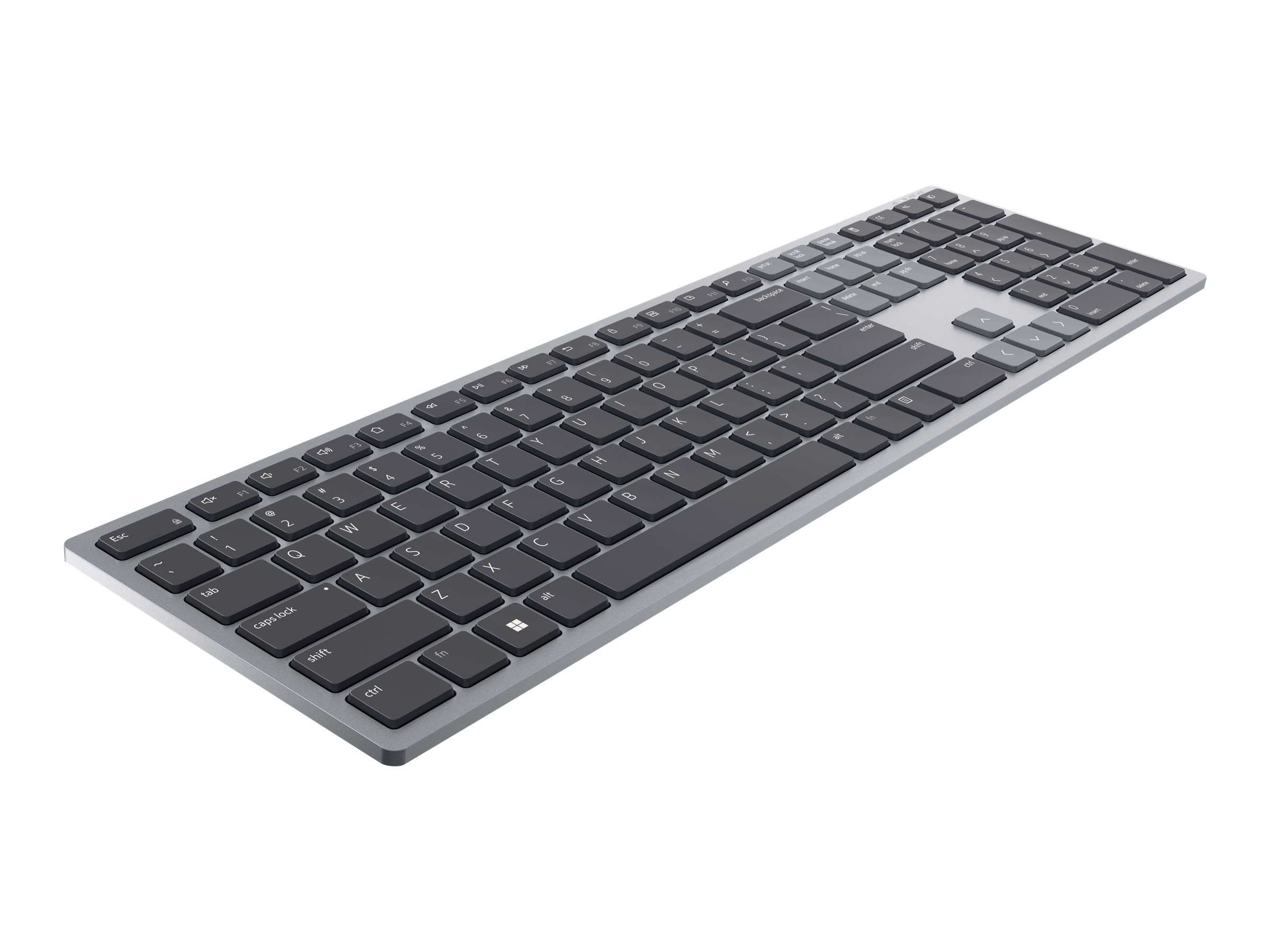 Dell Pro Plus-Tastatur – KB700 - Volle Größe (100%) - Kabellos - Bluetooth - Grau - TL: US, QWERTY, Ansicht 4