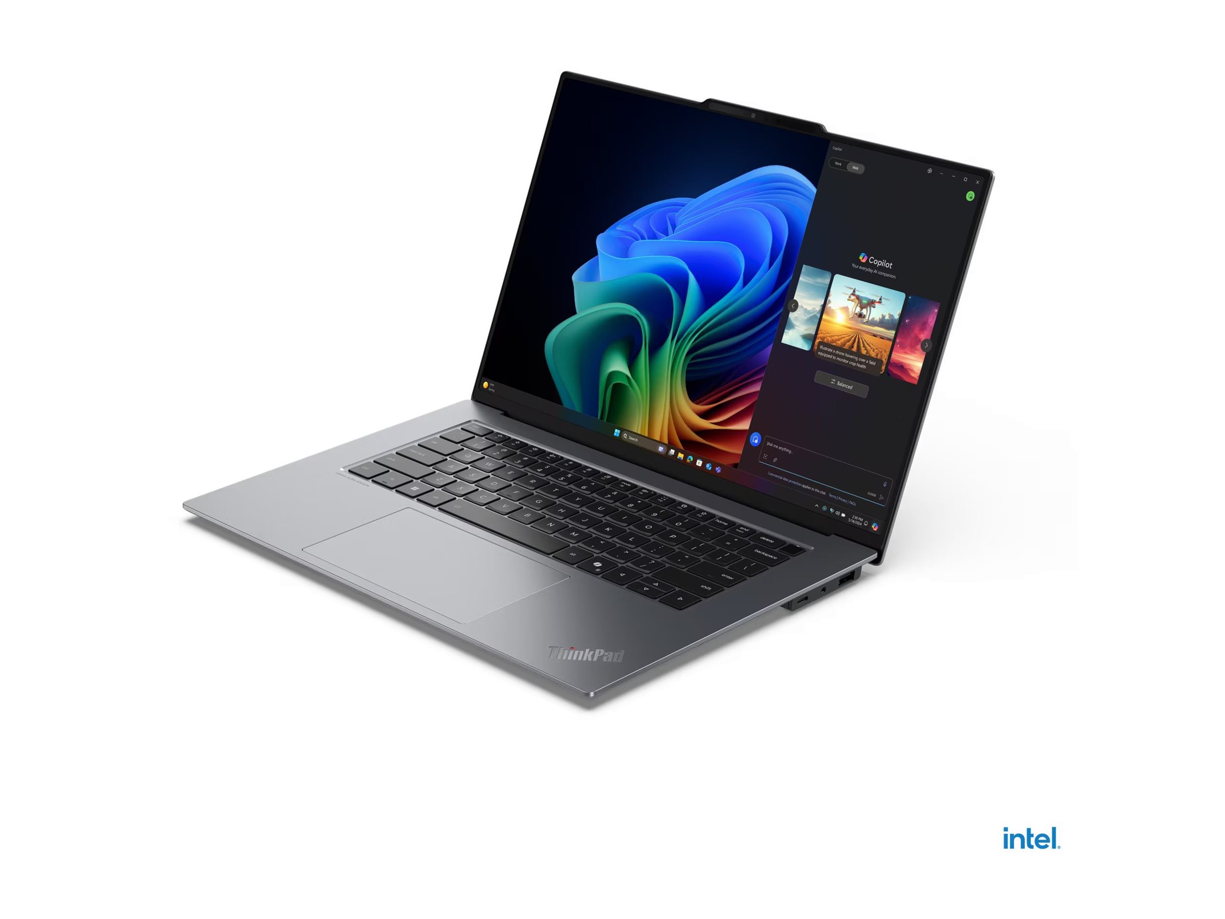 Lenovo ThinkPad X9-15 Gen 1 21Q6 - 180°-Scharnierdesign - Intel Core Ultra 7 258V  2.2 GHz - Evo - Win 11 Pro - Intel Arc Graphics 140V - 32 GB RAM - 1 TB SSD TCG Opal Encryption 2 NVMe - 38.9 cm (15.3)