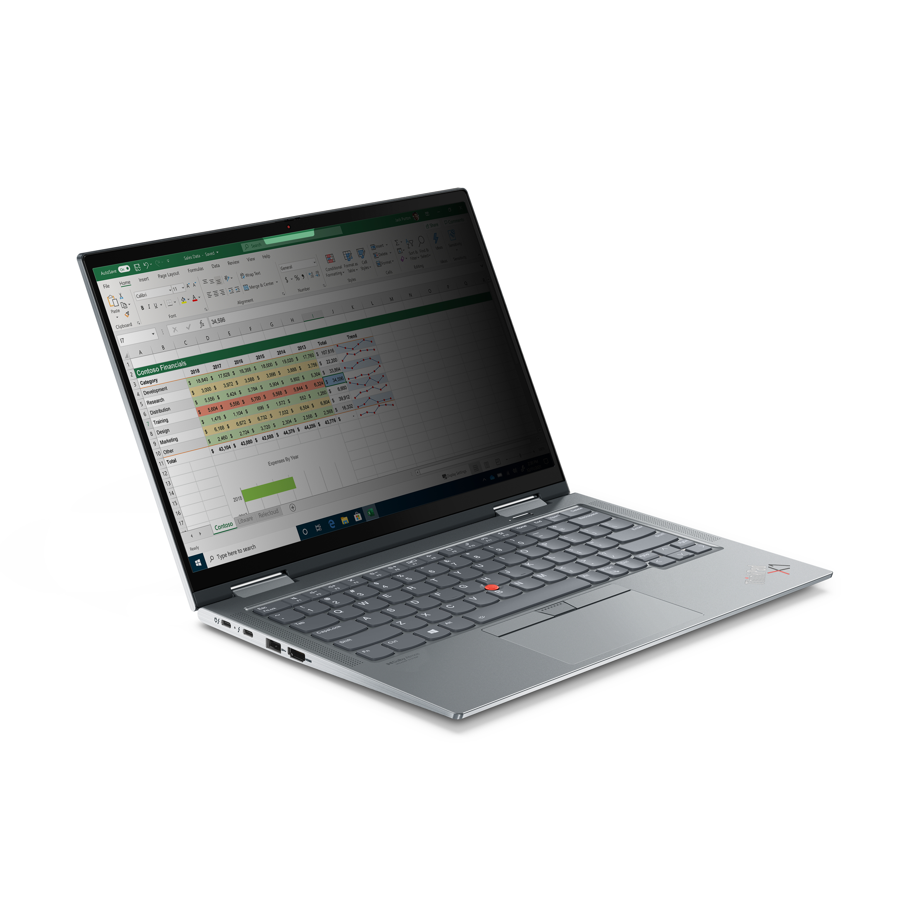 Lenovo 14 inch Premium Clarity Privacy, Ansicht 2