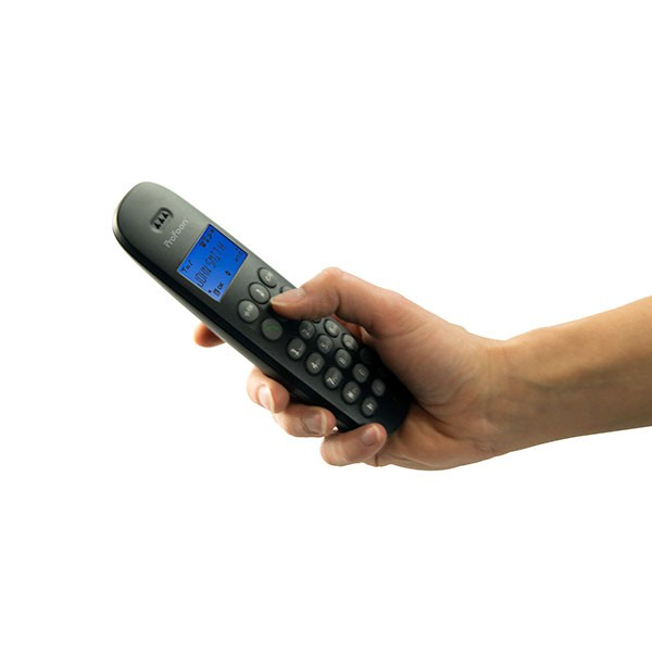 Profoon PDX-300 - DECT-Telefon - Kabelloses Mobilteil - 50 Eintragungen - Schwarz, Ansicht 4