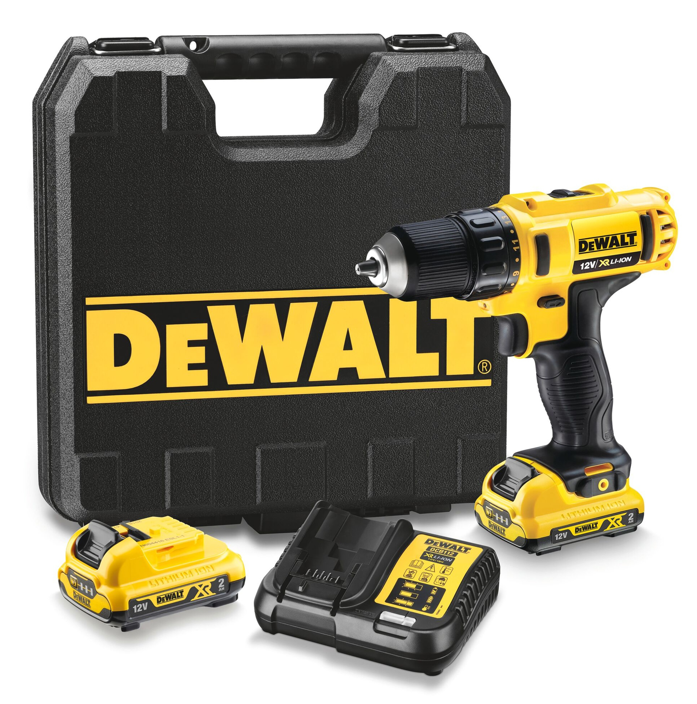 DeWalt DCD710D2 Akku-Bohrschrauber inkl. Koffer + 2 Akkus 2.0Ah, Ansicht 3