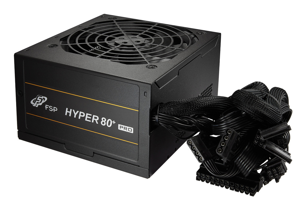 FSP Hyper 80+PRO650 - - 220 - - 50/60 Hz - 5 A - Aktiv - PC-/Server Netzteil - ATX, Ansicht 2