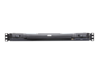 ATEN Slideaway CL5708IN - KVM-Konsole mit KVM-Switch - 8 Anschlüsse - PS2 USB - 48.3 cm (19)