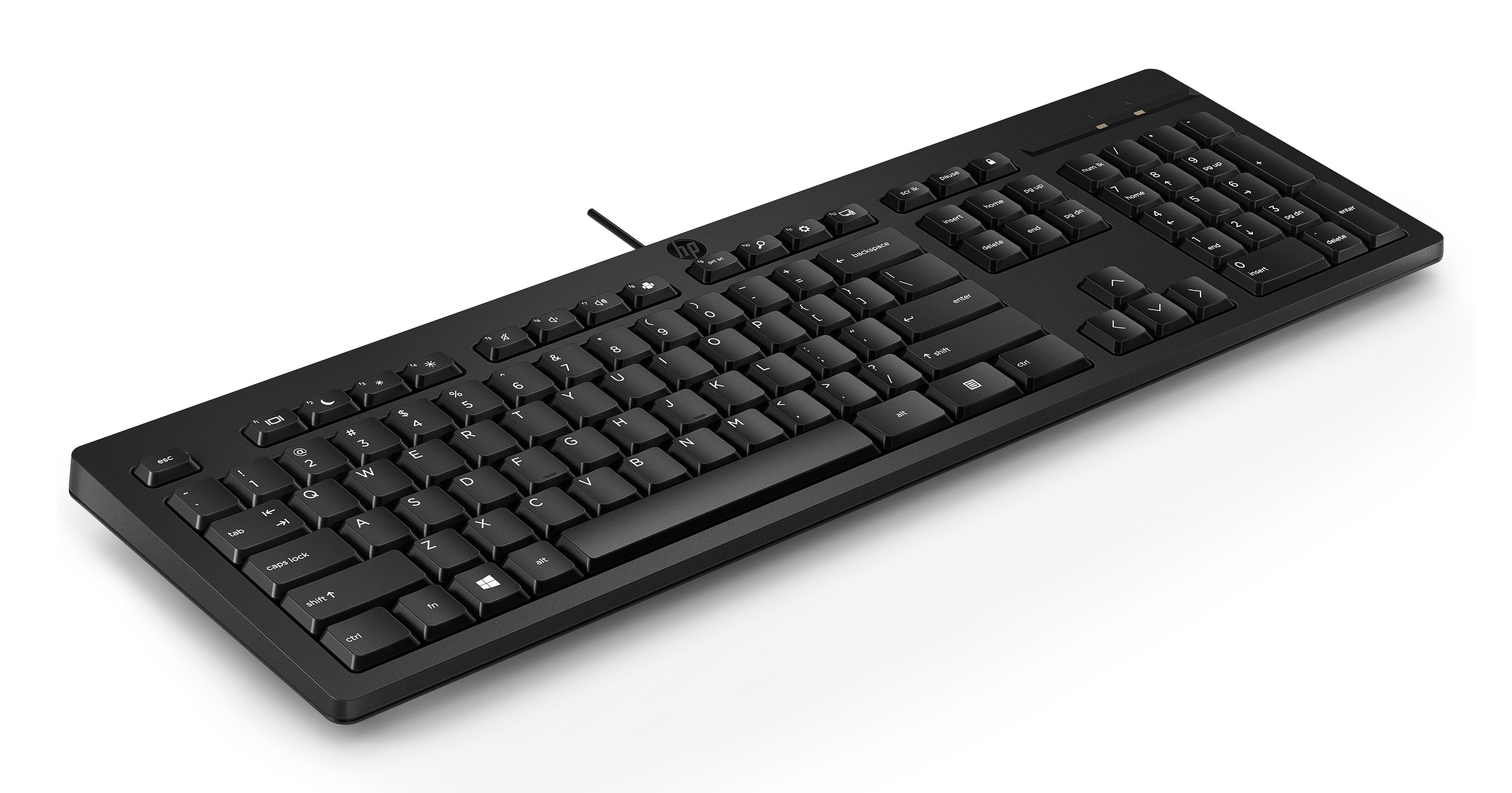 HP 125 - Tastatur - USB - für HP 34 - TL: US, QWERTY, Ansicht 2