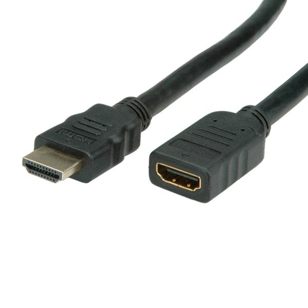 VALUE Secomp VALUE HDMI High Speed Cable with Ethernet - HDMI mit Ethernet-Verlängerungskabel - HDMI (W), Ansicht 2