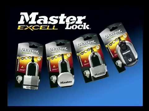 MasterLock 70 mm breites - verzinktes Excell Disc Schloss mit verdecktem Bügel; einstellbare Zahlenkombination, Ansicht 3