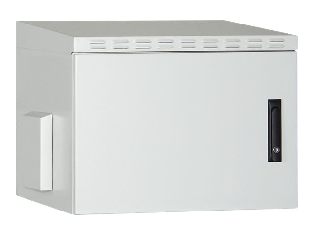 DIGITUS Professional DN-19-12U-I-OD-2 - Schrank Netzwerkschrank - geeignet für Wandmontage - Grau RAL 7035 - 12U - 48.3 cm (19)