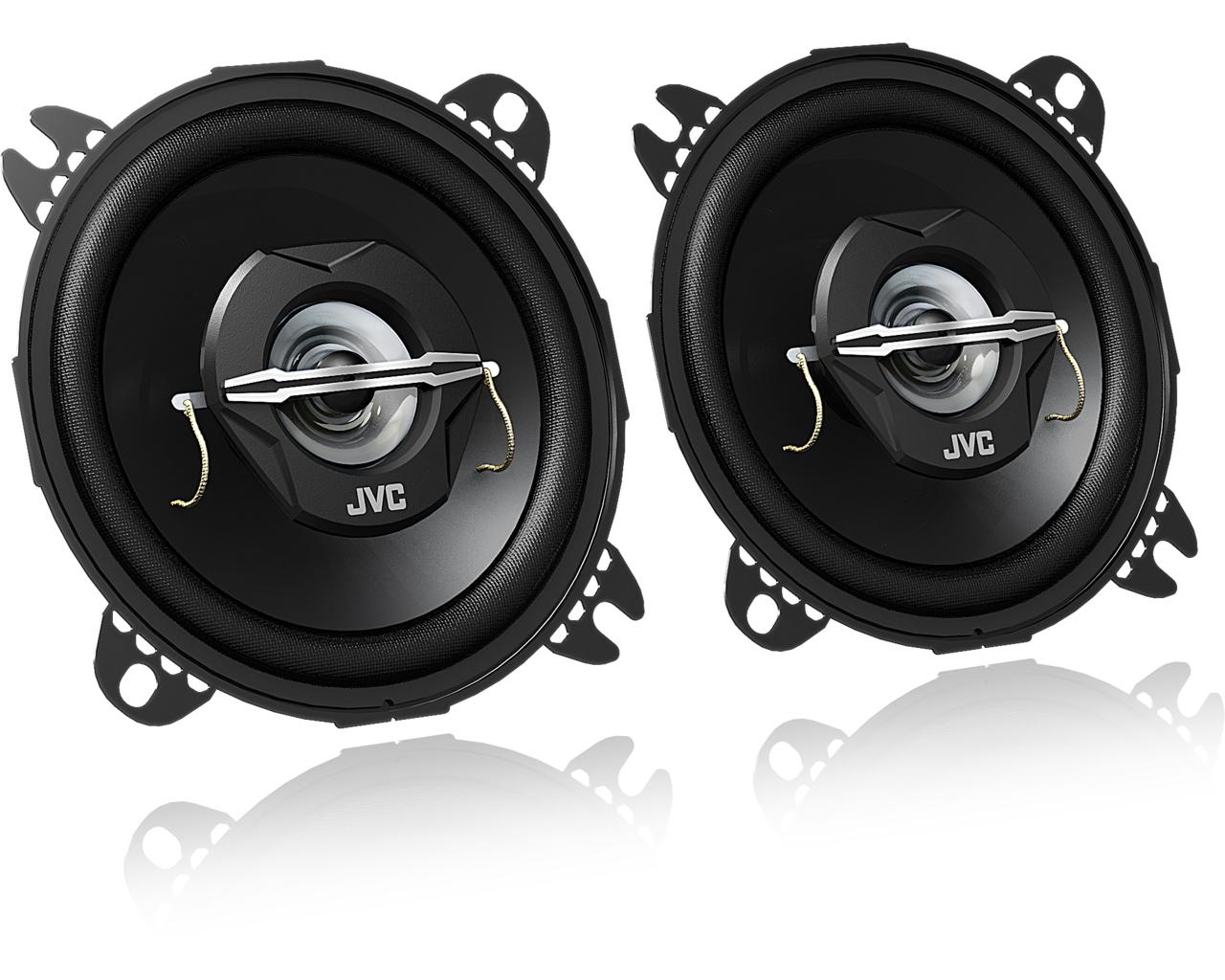 JVC CS-J420X - Lautsprecher - für KFZ - 21 Watt - zweiweg - koaxial - 100 mm (4"), Ansicht 2