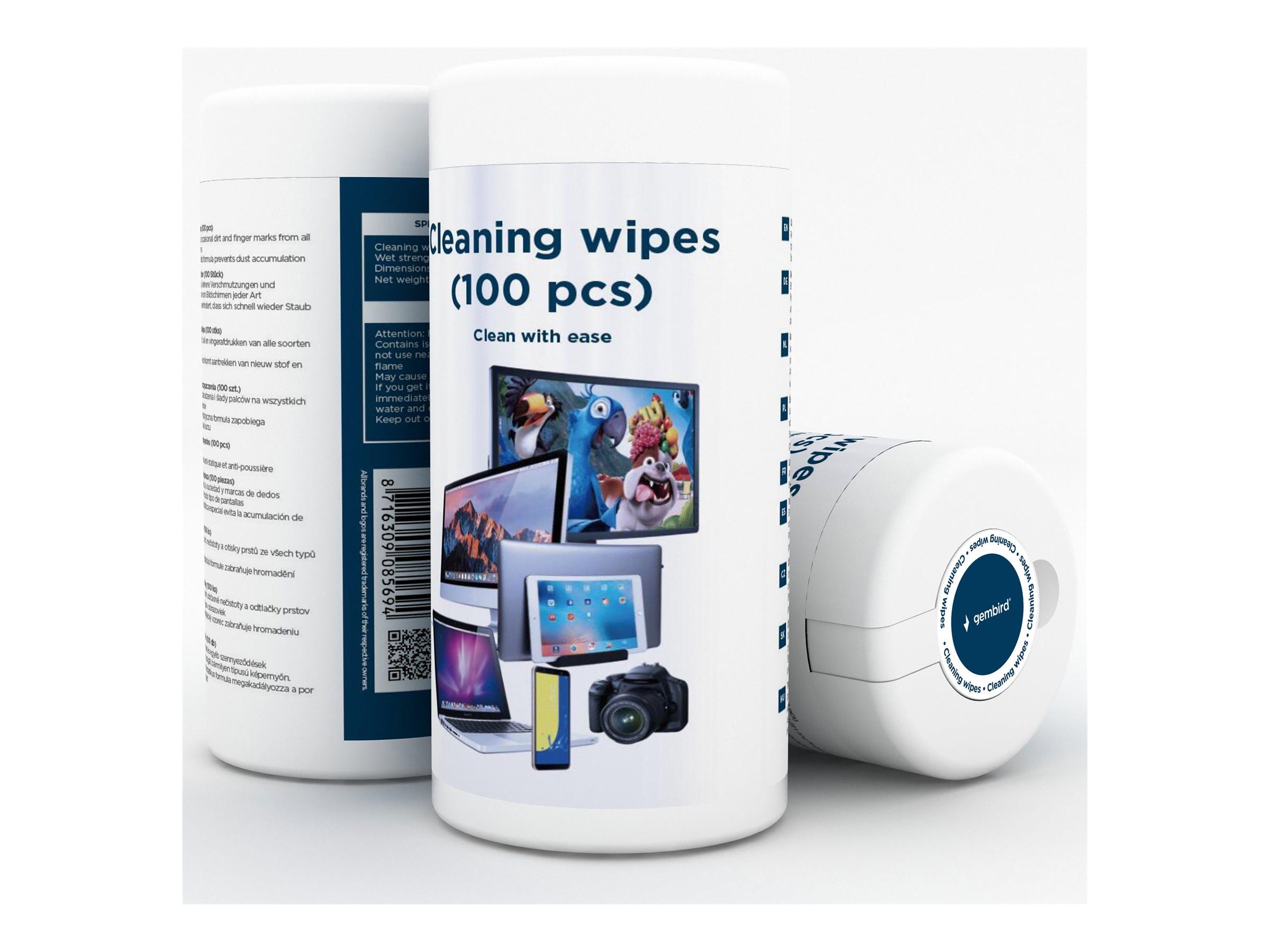 Gembird Reinigungstücher (Wipes), Ansicht 2