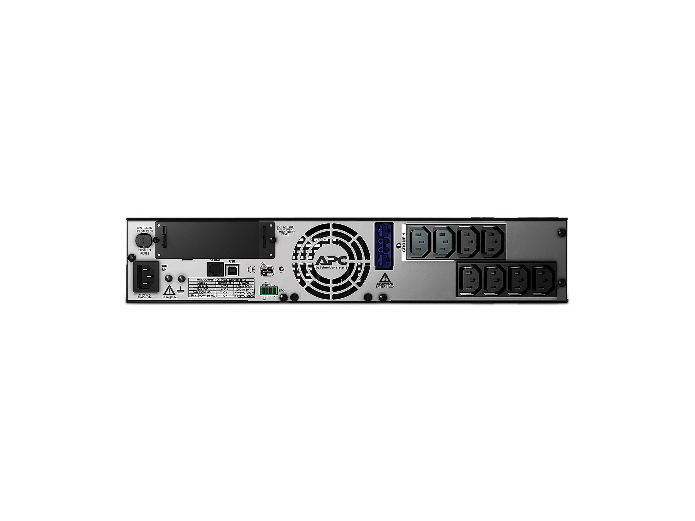 APC Smart-UPS X 750 Rack/Tower LCD - USV (Rack - einbaufähig)