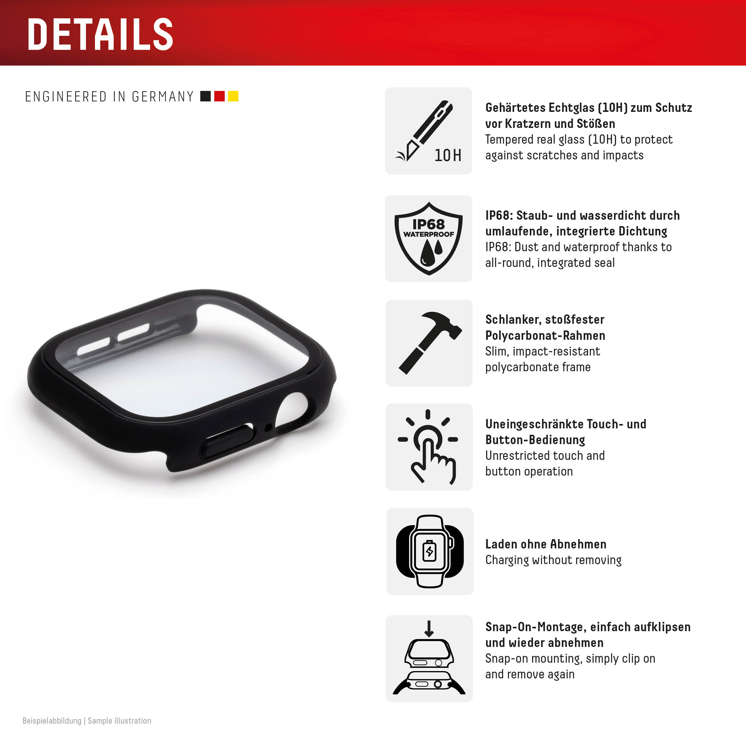 E.V.I. DISPLEX Full Body Apple Watch, Ansicht 2