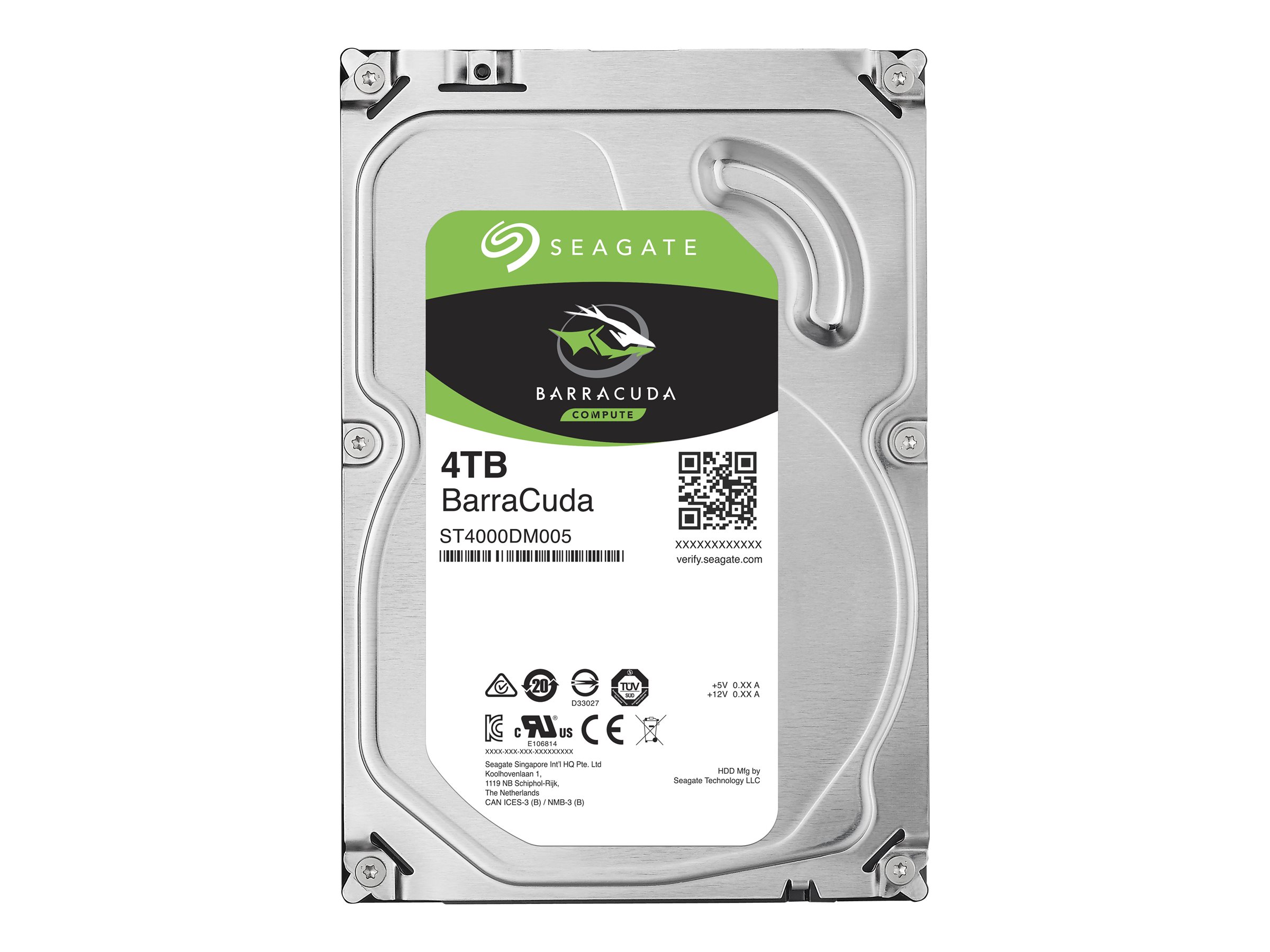 Seagate Barracuda ST4000DMA04 - Festplatte - 4 TB - intern - 3.5 (8.9 cm)